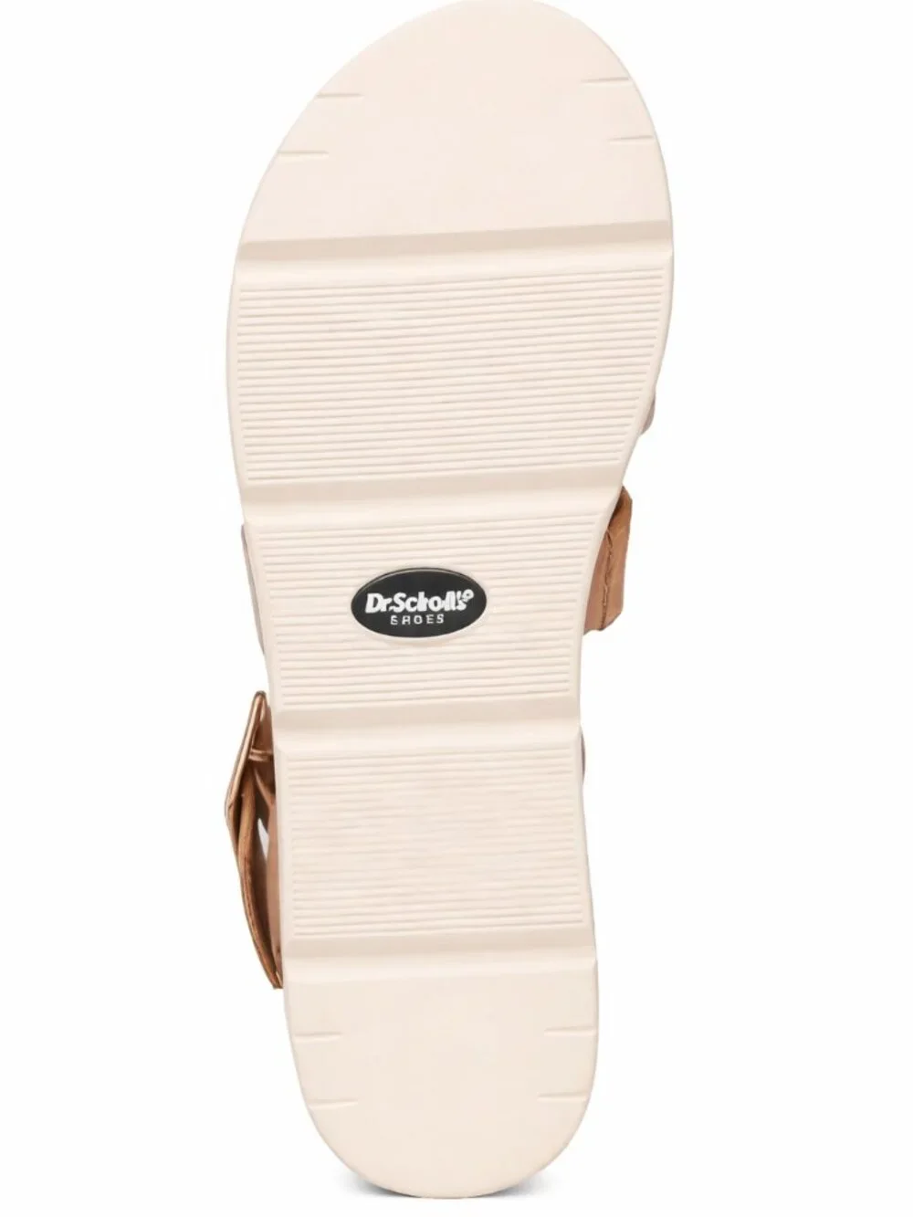 Dr. Scholl's Once Twice Platform Espadrille Wedge Sandal Tawny Brown 10